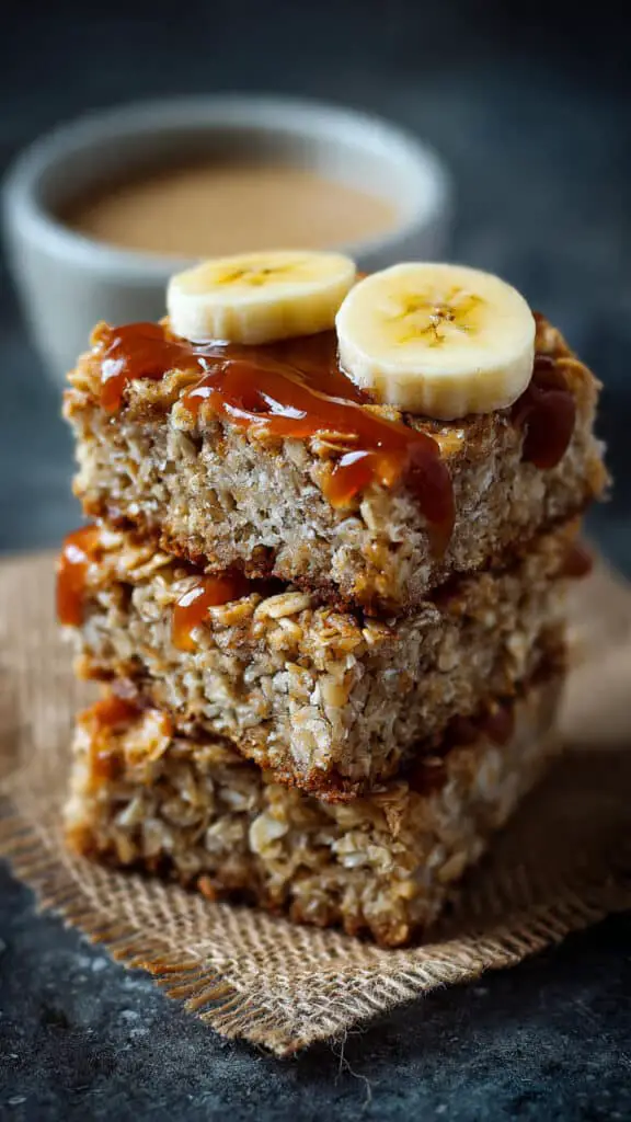 Energizing Banana Oatmeal Bars for a Healthy Snack