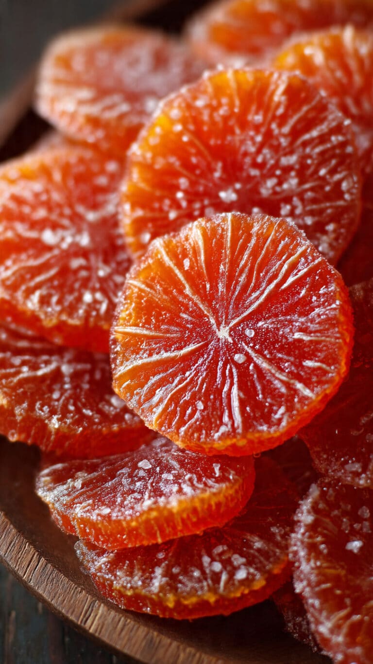 Homemade Orange Candy