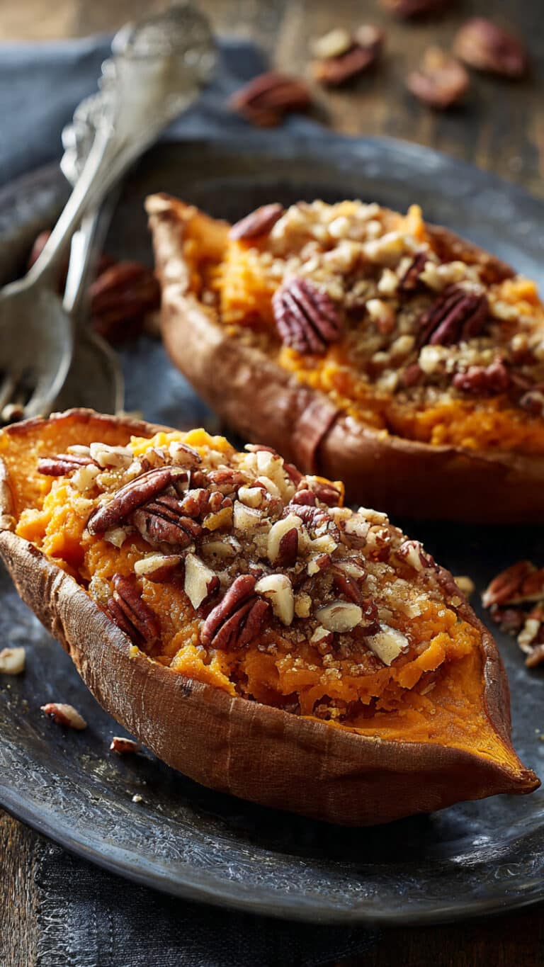 Maple-Pecan Sweet Potato Bliss