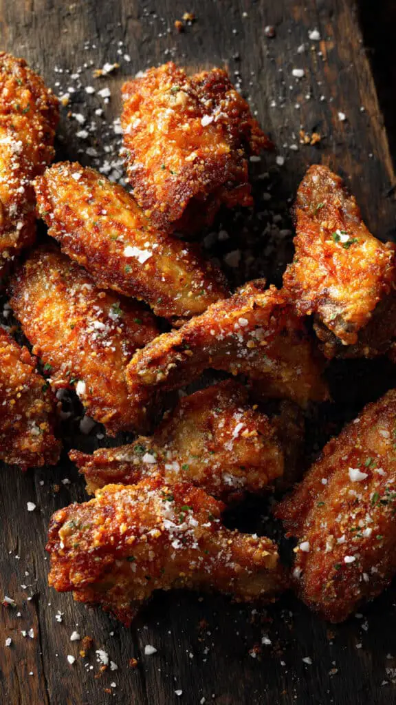Garlic Parmesan Chicken Wings