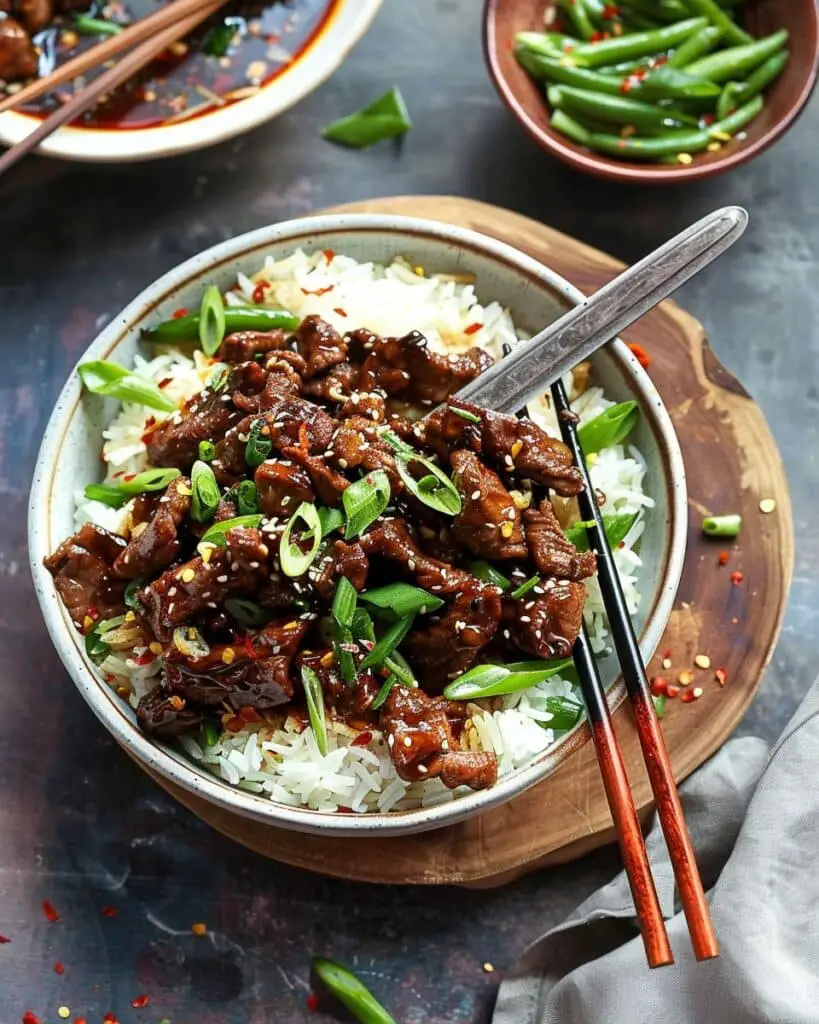 Spicy Mongolian Beef