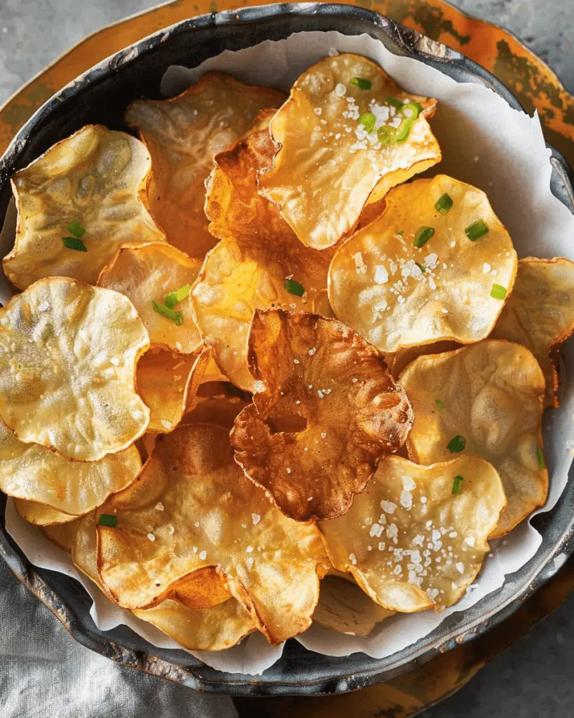 Crispy Potato Chips