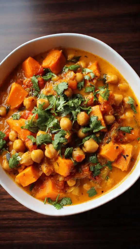 Sweet Potato and Chickpea Curry