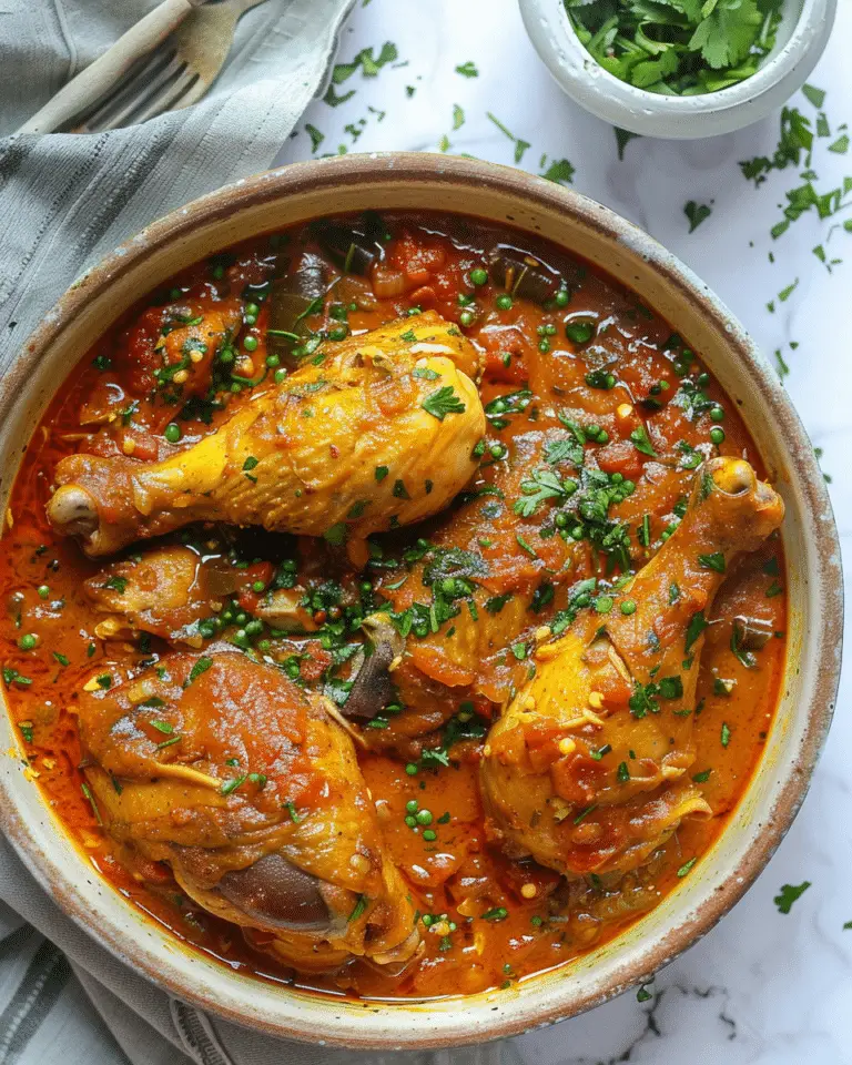 Spicy Nigerian Chicken Stew