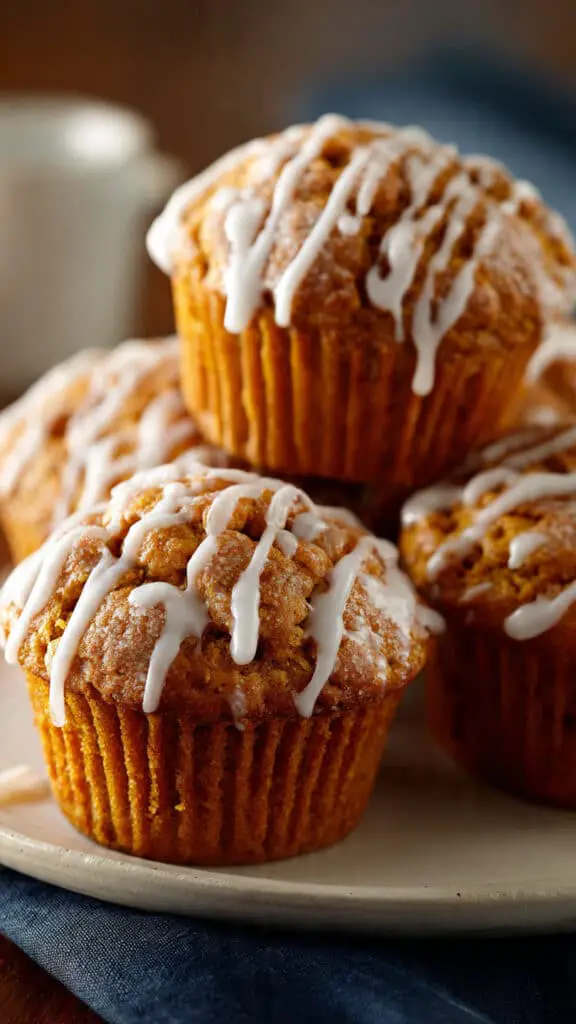 Pumpkin Cream Cheese Muffins