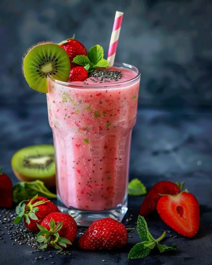 Strawberry Kiwi Smoothie
