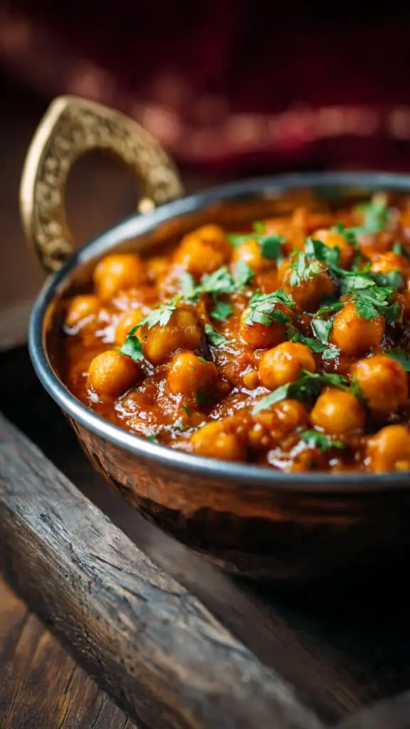 Indian Butter Chickpeas