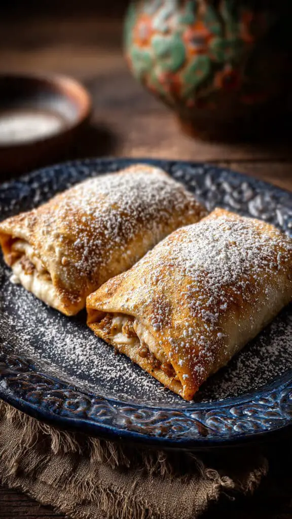 Beef and Cheese Chimichangas