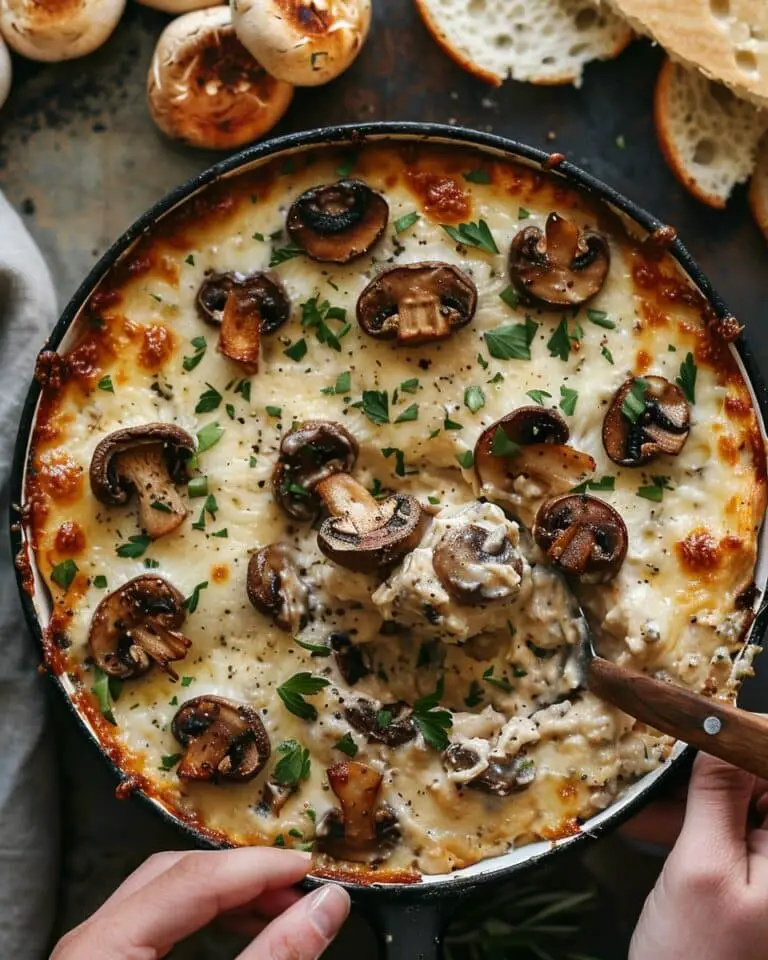 Stuffed Mushroom Dip