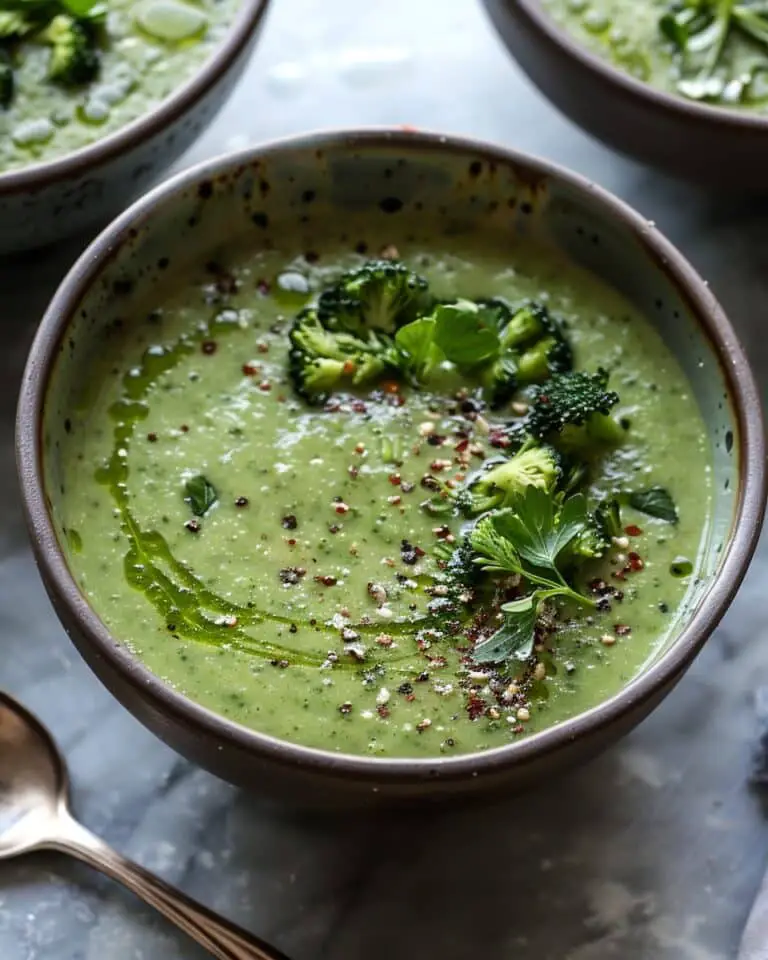 Warming Italian Broccoli Soup