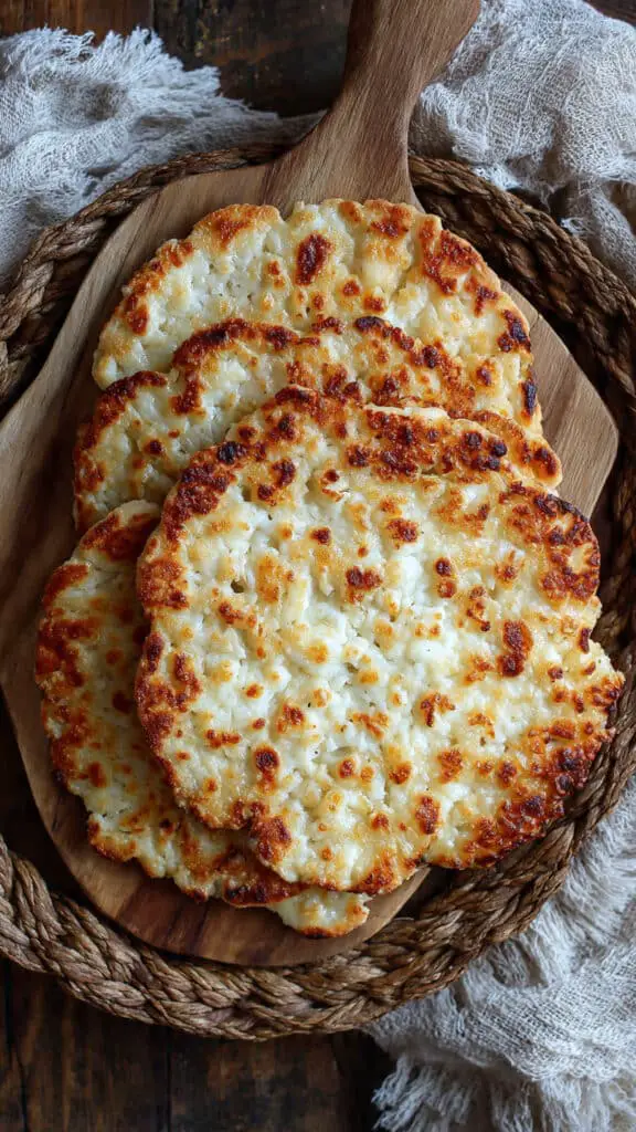 Easy Cottage Cheese Flatbread