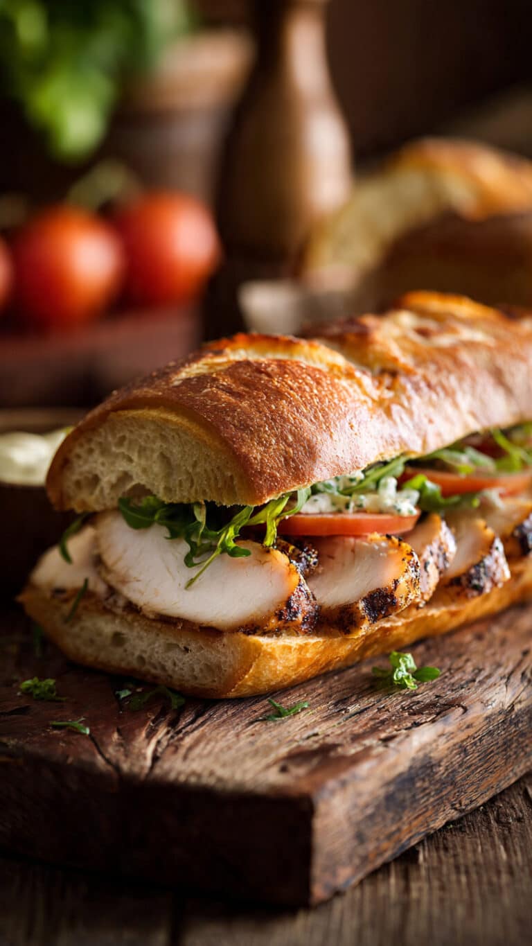 Chicken Torta Sandwich