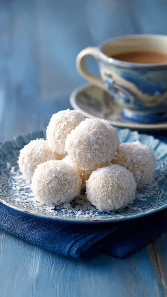 Sweetened Condensed Milk Snowballs