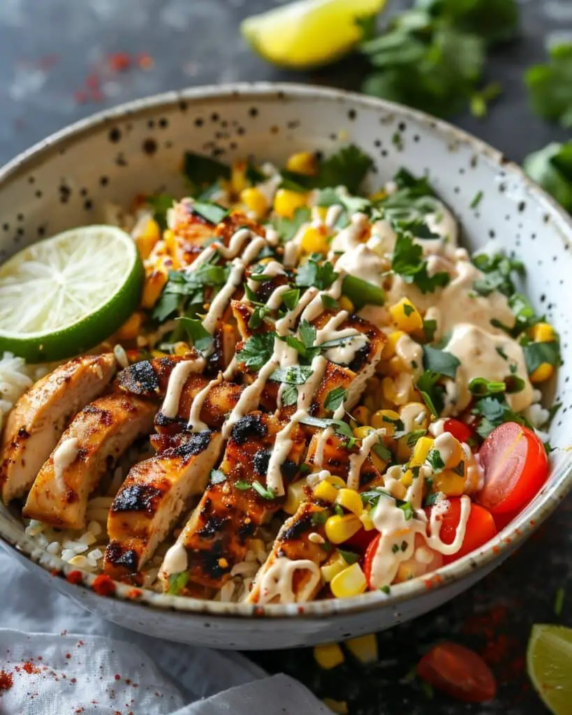 Tasty Street Corn Chicken Bowl