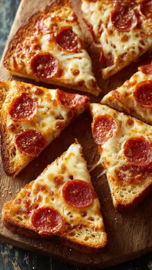 Air Fryer Texas Toast Pizza