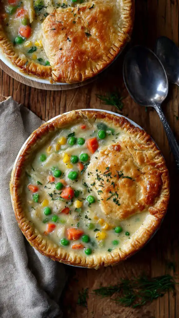 Veggie Pot Pie Soup