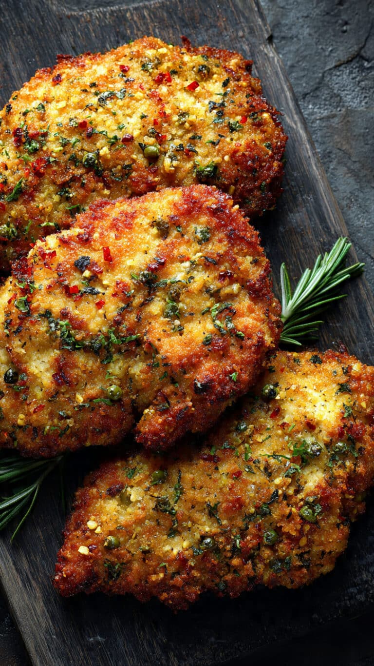 Crispy Dill Pickle Parmesan Chicken