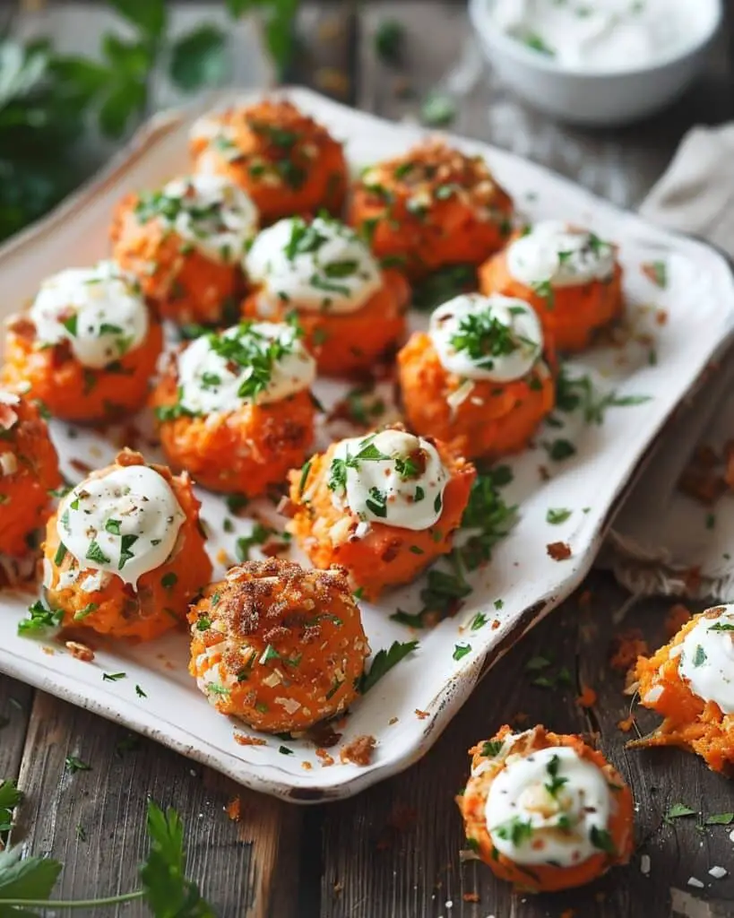 Sweet Potato Appetizer Bites