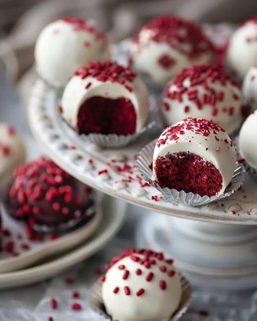 Red Velvet Cake Balls