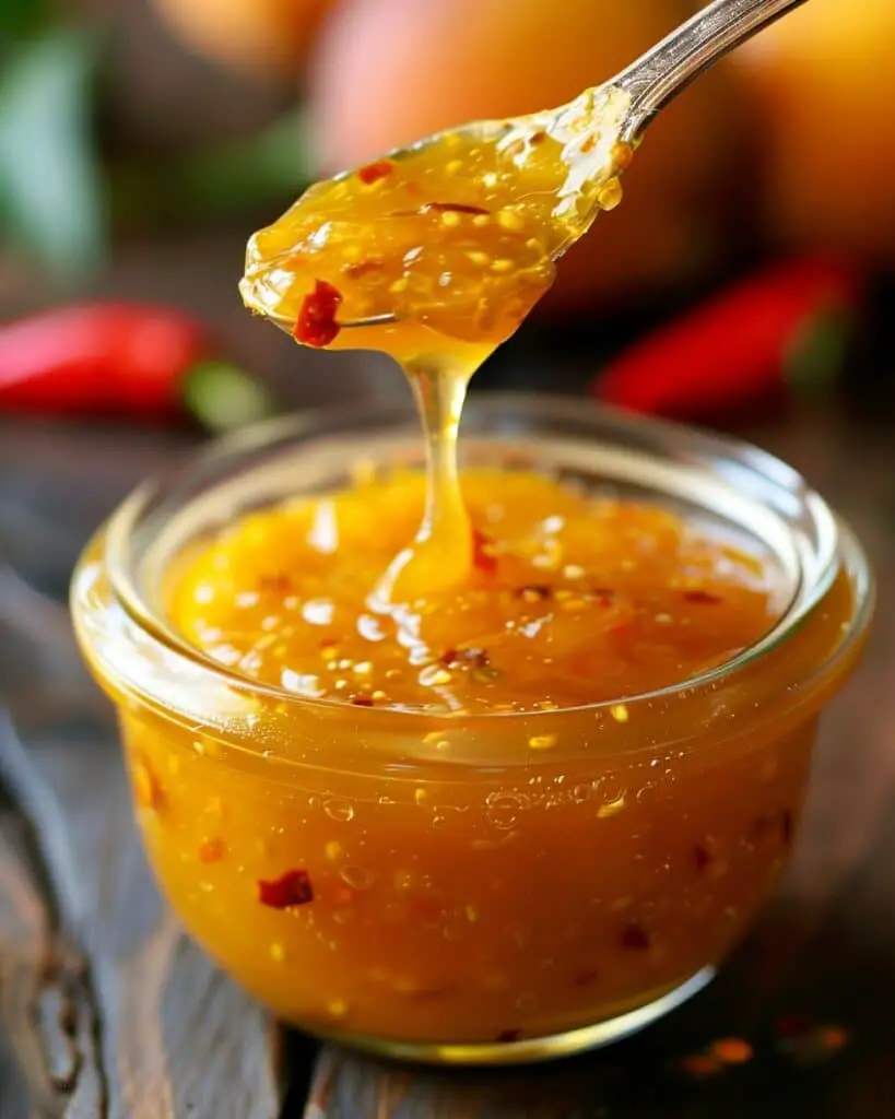 Mango Habanero Honey Garlic Sauce
