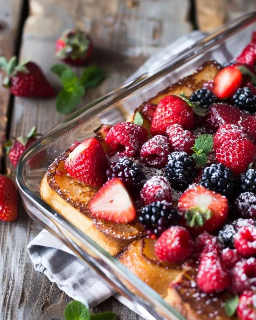 Berry French Toast Casserole