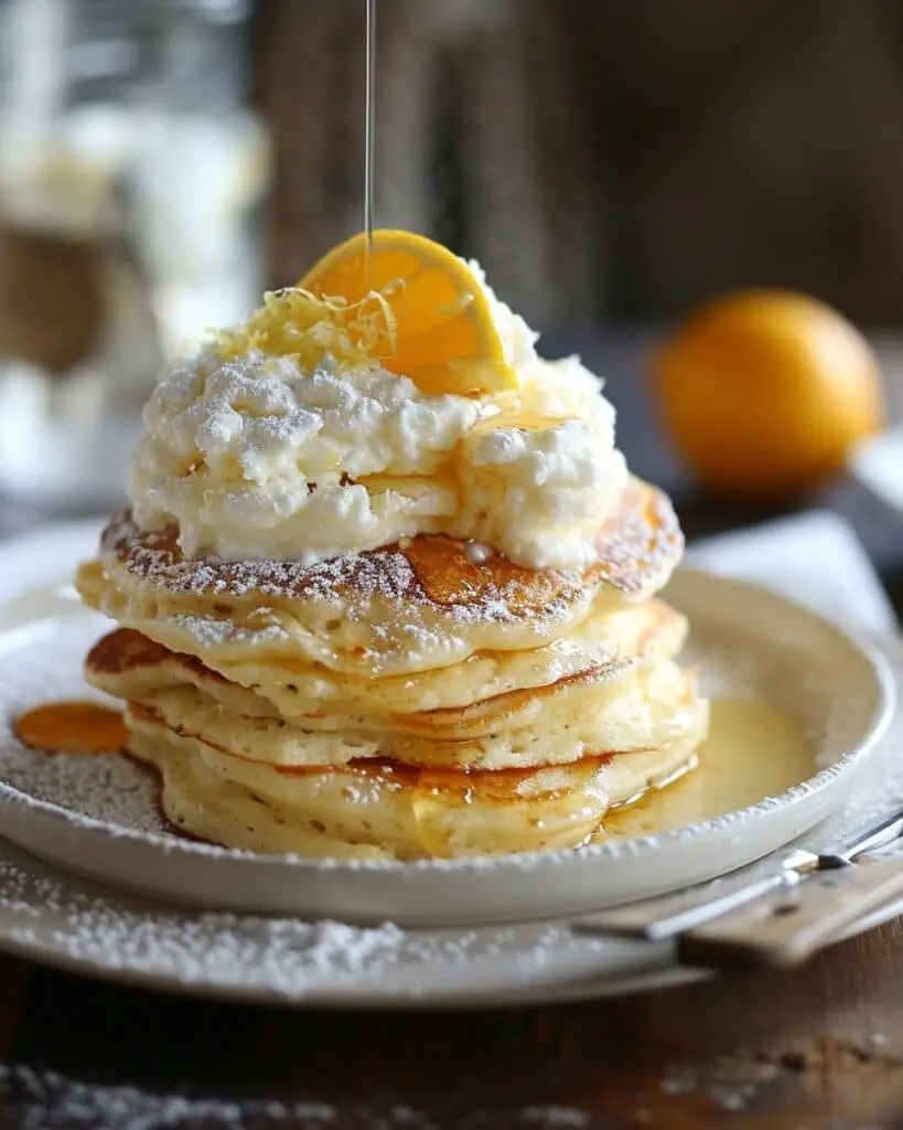 Cloud-like Lemon Soufflé Pancakes