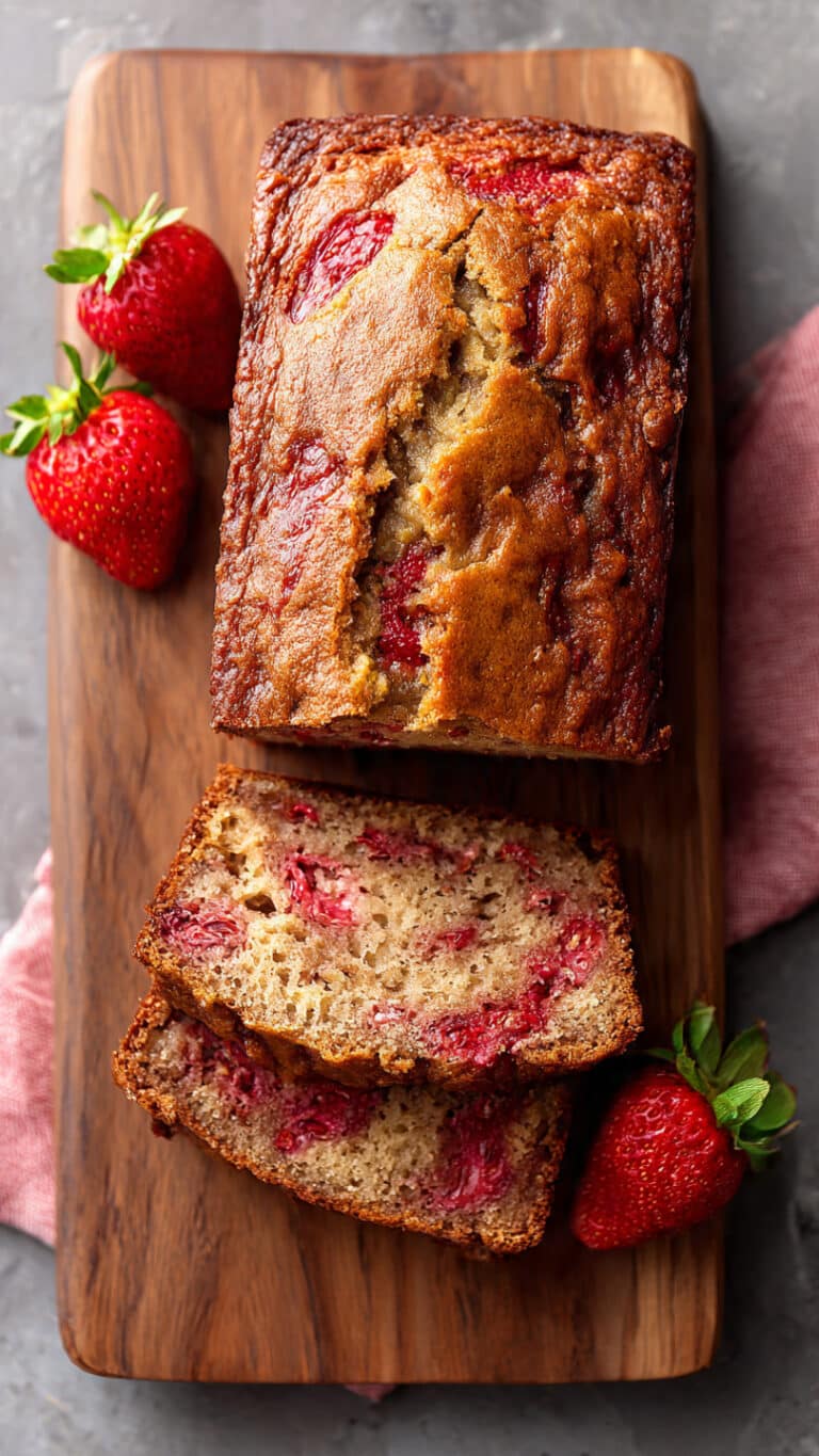 Strawberry Banana Bread