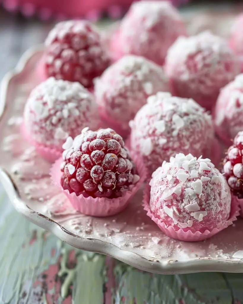 Raspberry Truffles