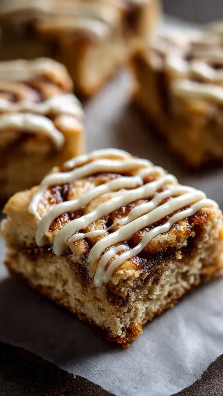 Cinnamon Roll Bliss Bars