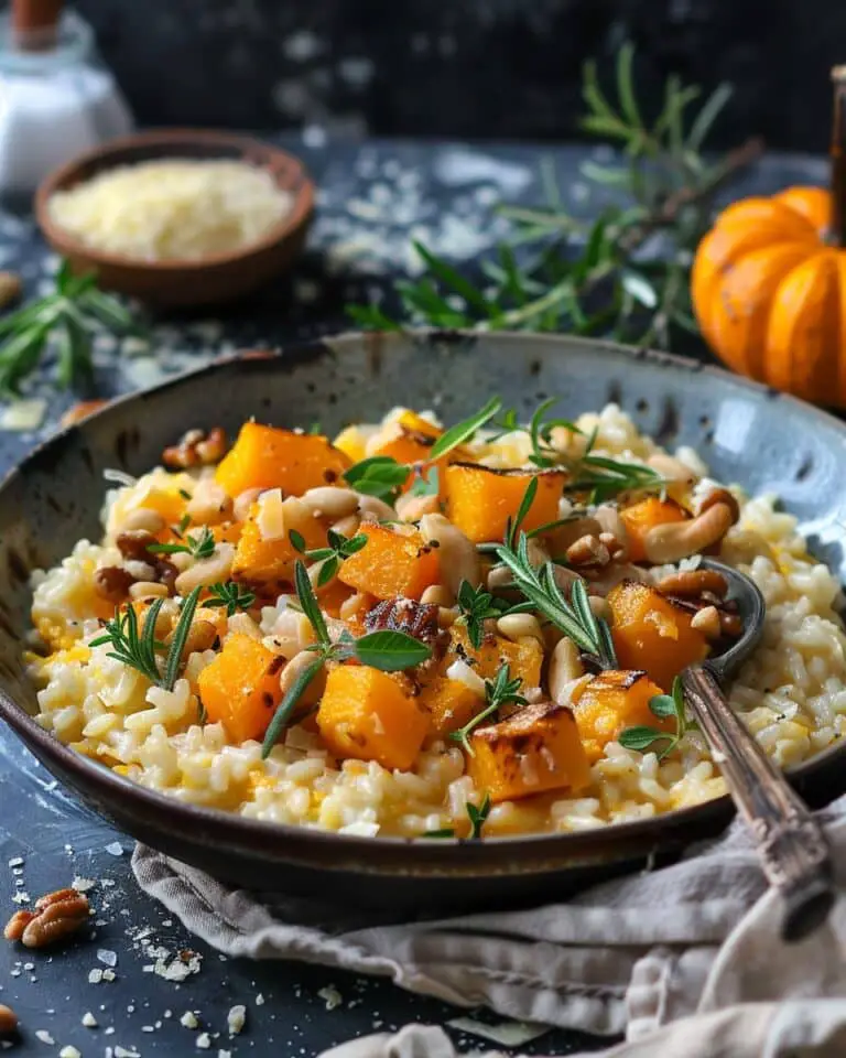 Creamy Roasted Butternut Squash Risotto