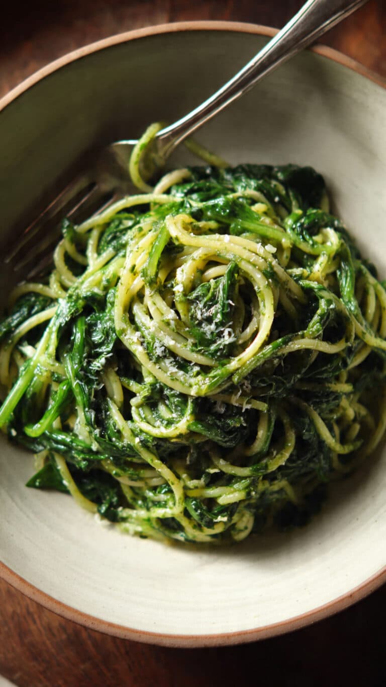 Quick Spinach Pasta