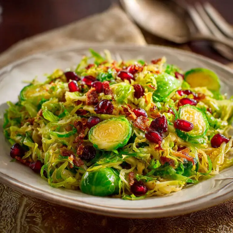 Maple Roasted Brussels Sprout Salad