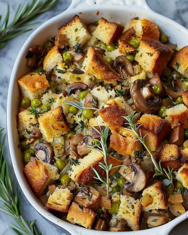 Herbed Mushroom Bread Stuffing