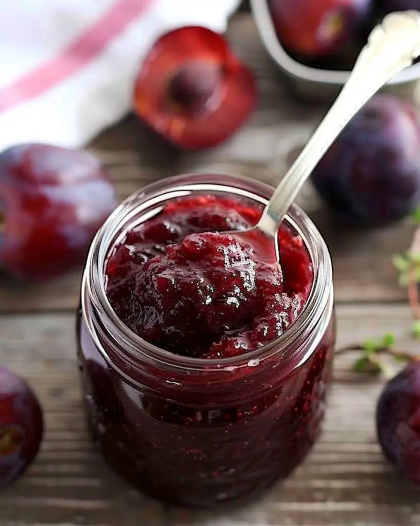 Plum Freezer Jam