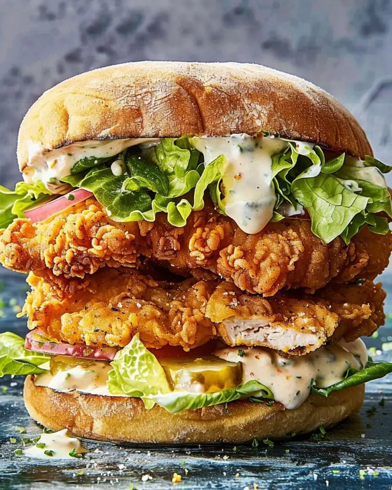 Fried Chicken Caesar Sandwich