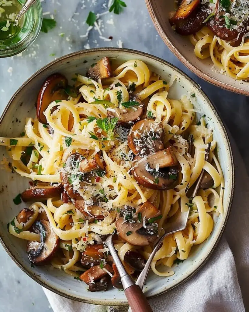 Mushroom Pasta