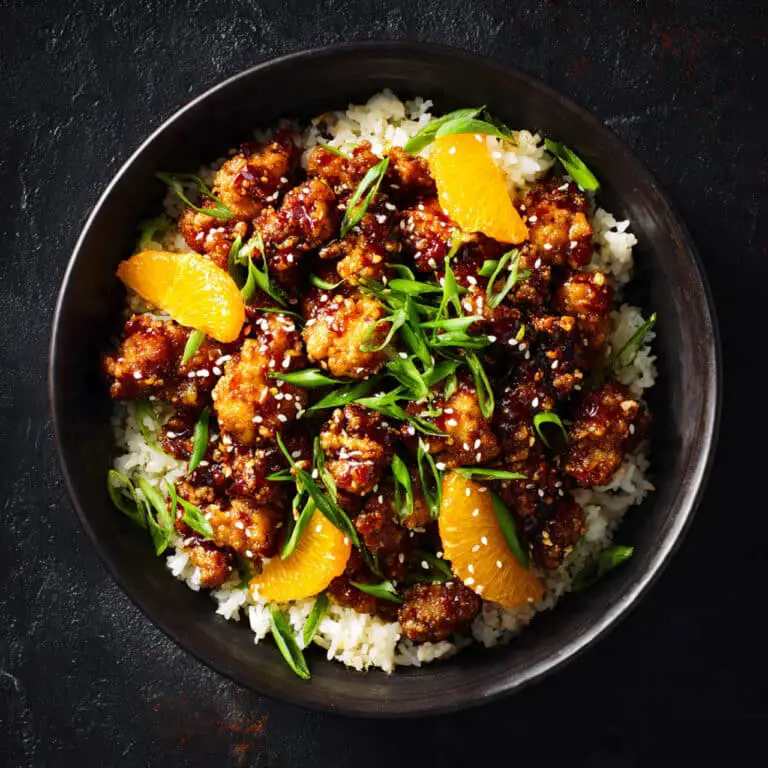 Orange Chicken Meal Prep Bowls
