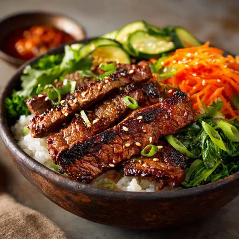 Korean BBQ Steak Bowls
