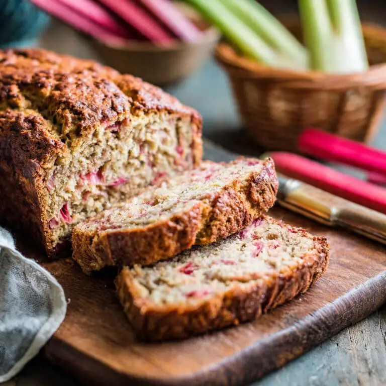 Authentic Rhubarb Bread Recipe