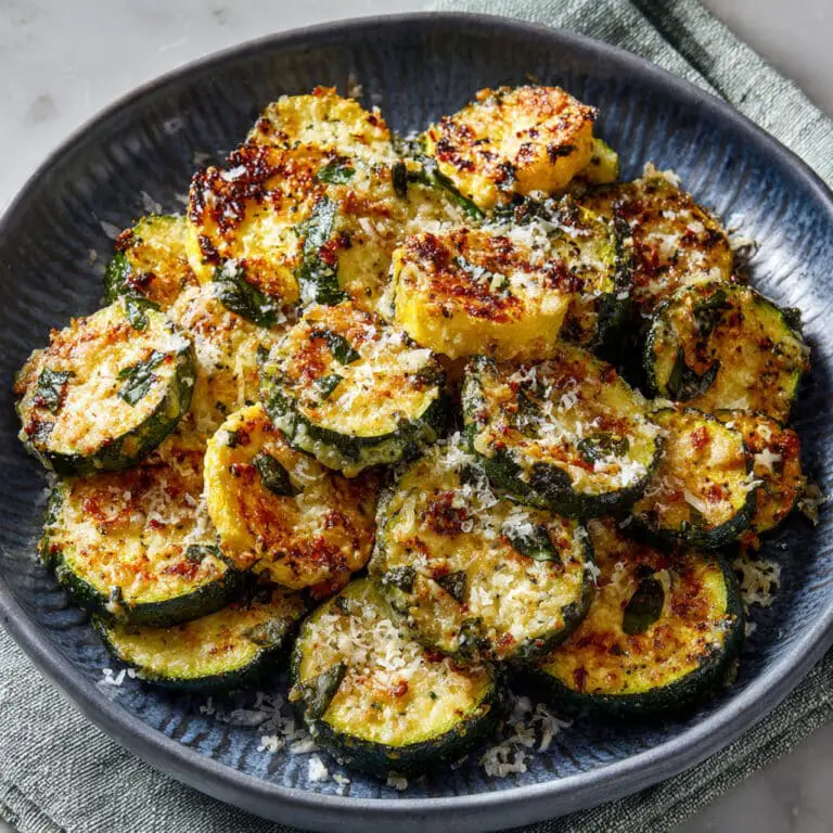 Parmesan Roasted Zucchini and Squash