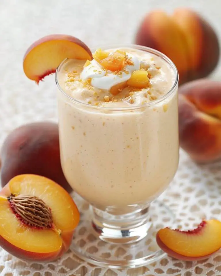 Peach Milkshake