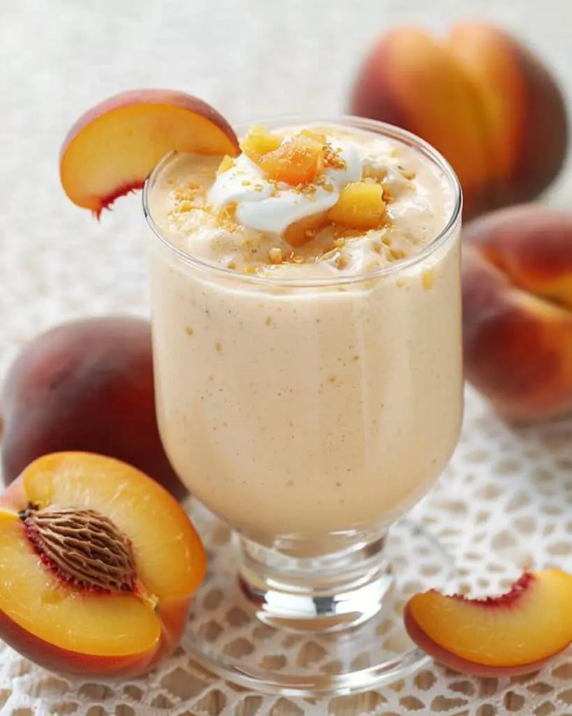 Peach Milkshake