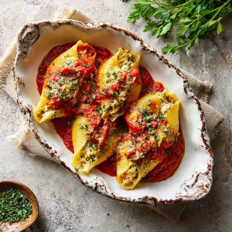 Vegan Stuffed Shells