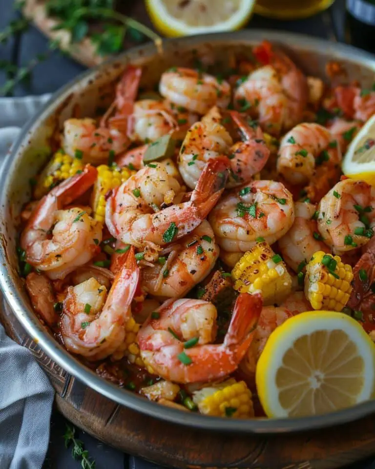 One-Pan Garlic Butter Shrimp Boil