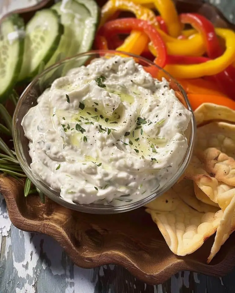 Simple Creamy Ranch Dip