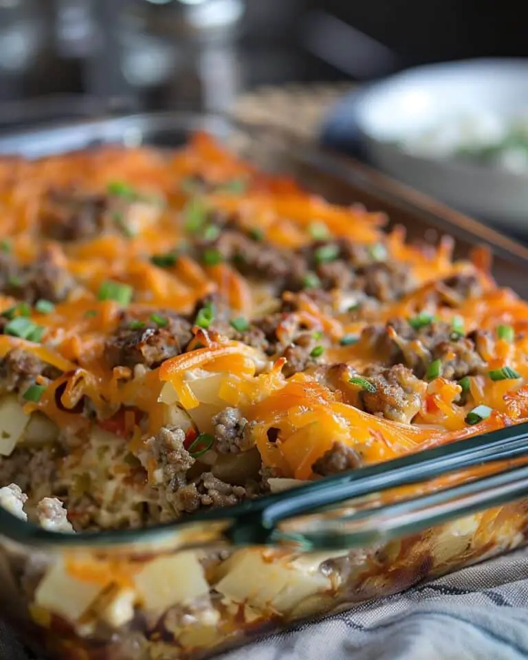 Hamburger Potato Casserole