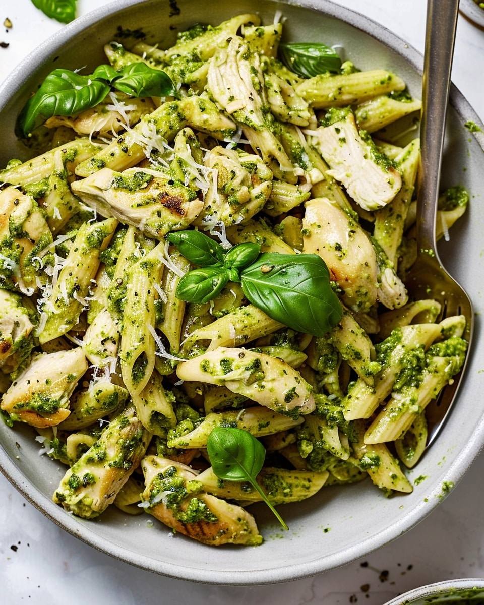 Chicken Pesto Pasta Julia Meals