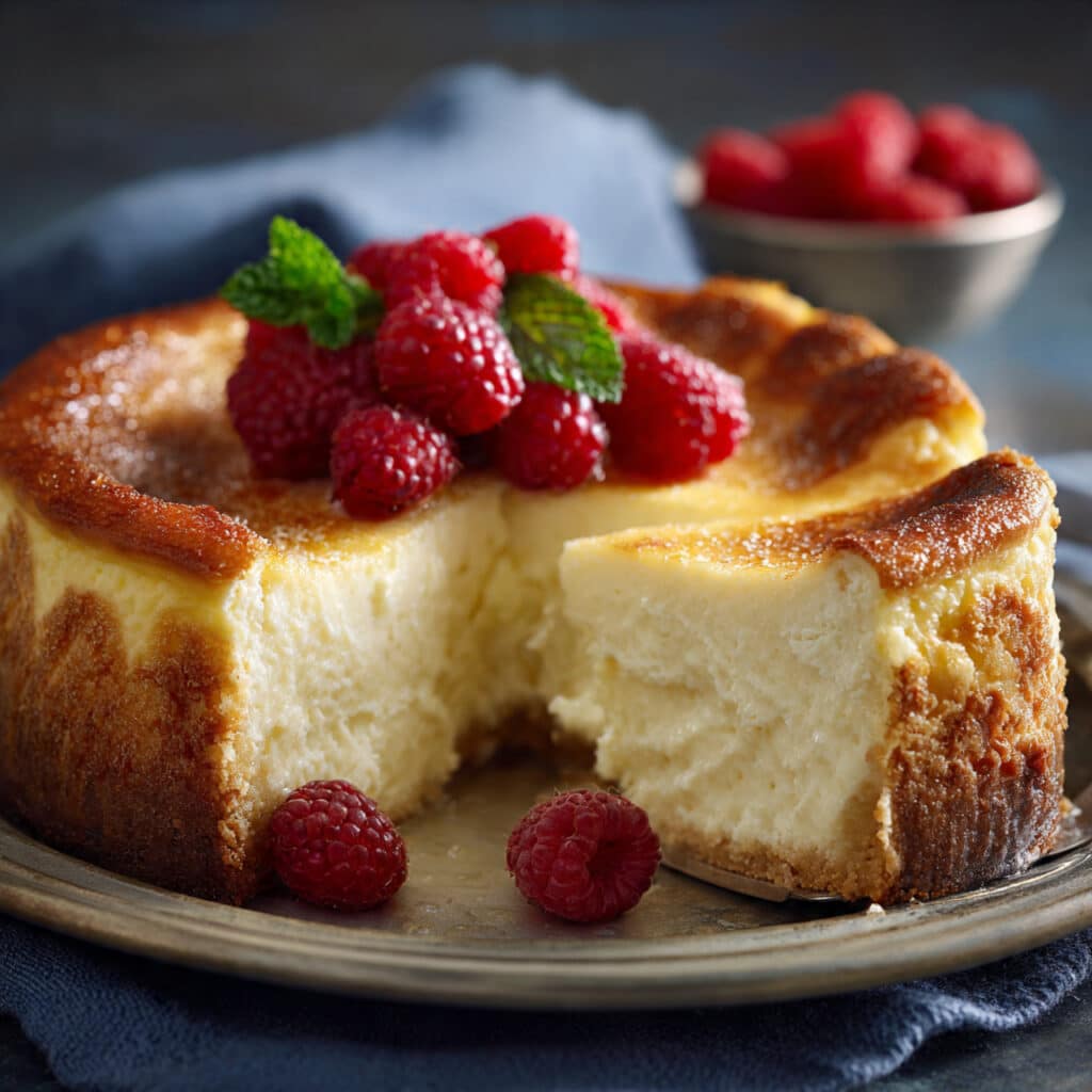 Creamy Baked Cheesecake