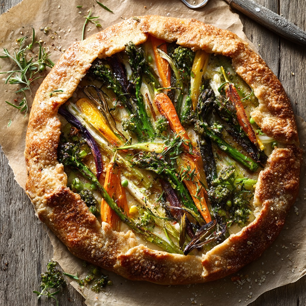 Spring Veggie Galette