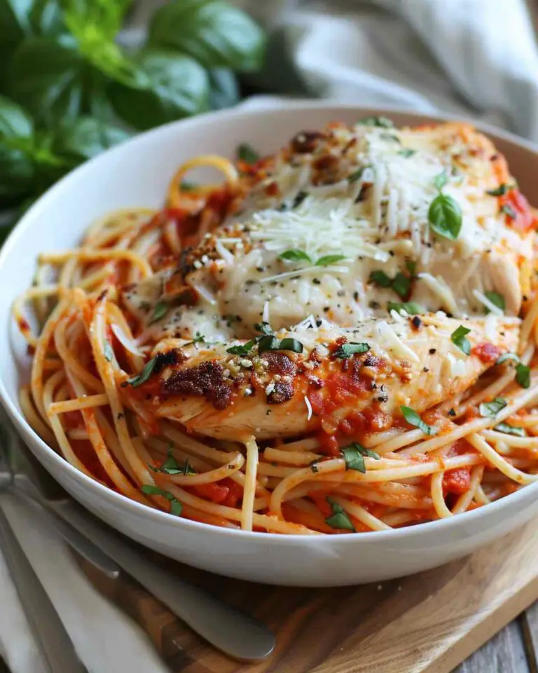 Classic Chicken Parmesan Pasta